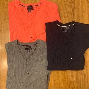 Tommy Hilfiger Set of Three Sweaters Size Small